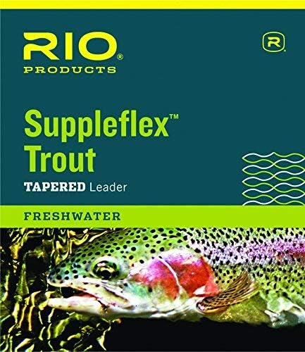 RIO PRODUCTSSuppleflex Trout Leaders 7.5ft 6X, 3 Pack