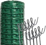 Suregreen Barrier Fencing Mesh 1m x 50m Green with 10 Pins view 2