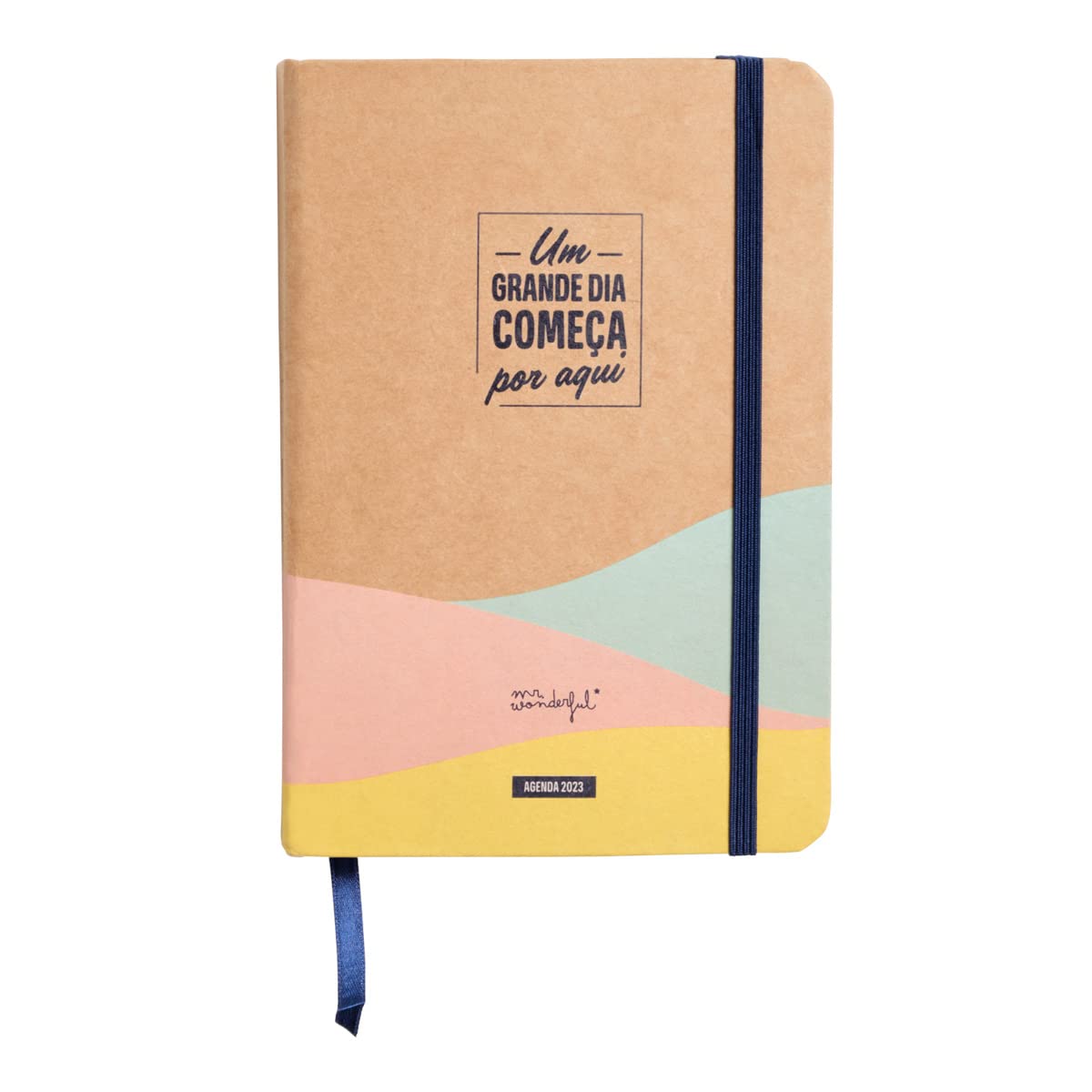 Mr. Wonderful - Classic Small 2023 Diária Yearly Diary - Um grande dia começa por aqui