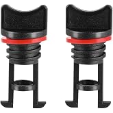 2PCS 3/4 Inch Nylon Kayak Drain Plug Kit Plug for Canoe Boat Hull Thread | Ocean Stream Kayak Plugs for Drain Holes Boat Plugs Replacement