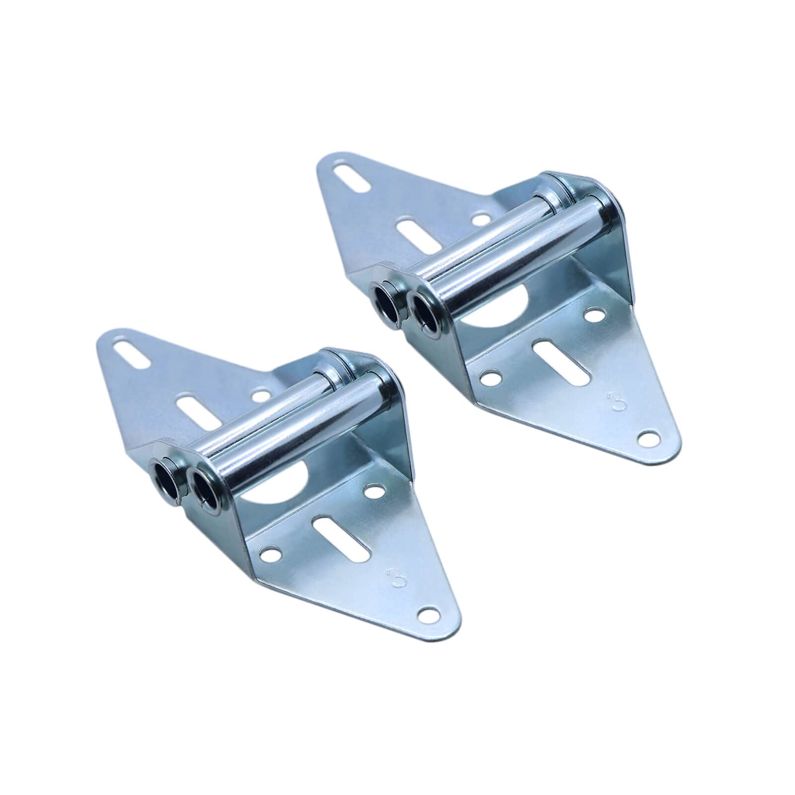 Photo 1 of 14 Gauge Steel #3 Garage Door Hinge with Galvanized Finish - Residential/Light Commercial Garage Door Replacement