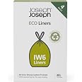 Sacs Poubelle Joseph Joseph IW6 Twin Pack 30L - Lot De 20 - Gris, Avec Cordon - Neuf Sous Blister