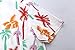 NUTEXROL Hawaiian Shirts Mens Bamboo Print Beach Aloha Party Holiday print3 XL