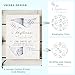 Crib Sheet Set 2 Pack - Ideal for Baby Boy or Baby Girl - 100% Jersey Knit Cotton With Lovely Prints in Gray and Mint, Perfect Toddler Gift by MyDeani