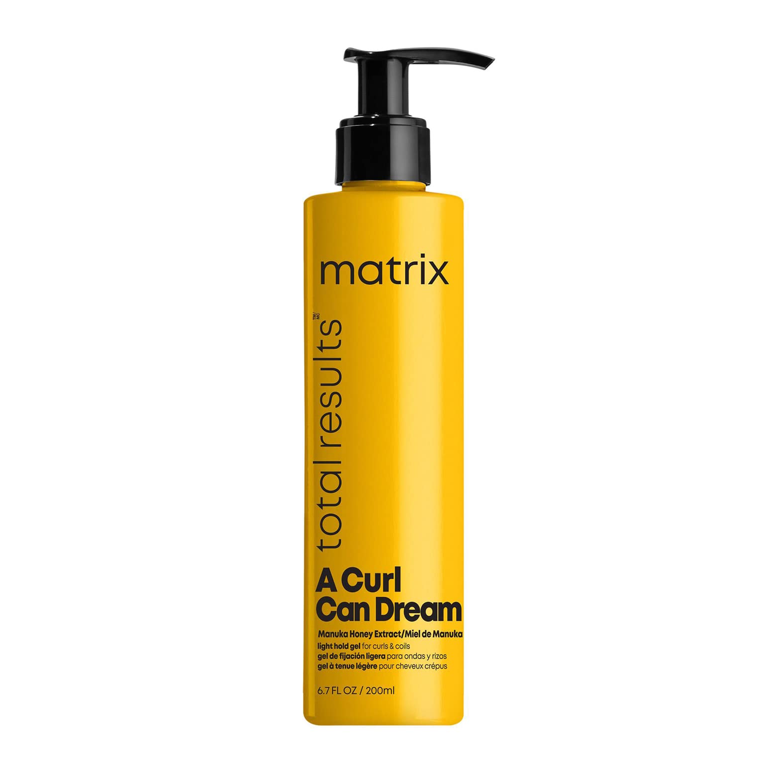 Matrix Light Hold Gel für definierte Locken und Wellen, Mit Manuka-Honig Extrakt, A Curl Can Dream Light-Hold Gel, 1 x 200 ml