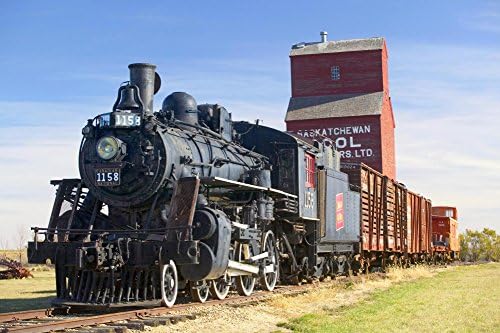 Railroad Old Carrier Steam Engine Train Picture on Mouse Pads mousepads Computer Desktop Supplies