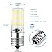 Dimmable E17 LED Bulb Seealle 4W E17 Microwave Oven Light Daylight White 5000K 40W Halogen Equivalent E17 Intermediate Base AC110-130V(Pack of 2)
