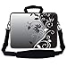 Laptop Sleeve 15.6-Inch with Extra Side Pocket Soft Carrying Handle and Removable Shoulder Strap/Notebook Bag Case