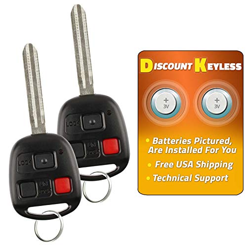 image for Discount Keyless Entry Remote Control Fob Replacement Uncut Car Igniti