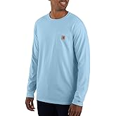 Carhartt Mens Force Relaxed Fit Midweight Long-Sleeve Pocket T-Shirt