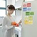 KitchenTour Keto Cheat Sheet Magnets 10 Pcs Ketogenic Diet Food Ingredients Charts of Colors Classification for a Healthy Lifestyle