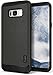 Galaxy S8 Case, Ringke [Flex S Series] Elite Coated Textured Modern Leather-Style Streamlined Anti-Fingerprint Advanced Shockproof Sophisticated Rustic Case for Samsung Galaxy S8 - Gray