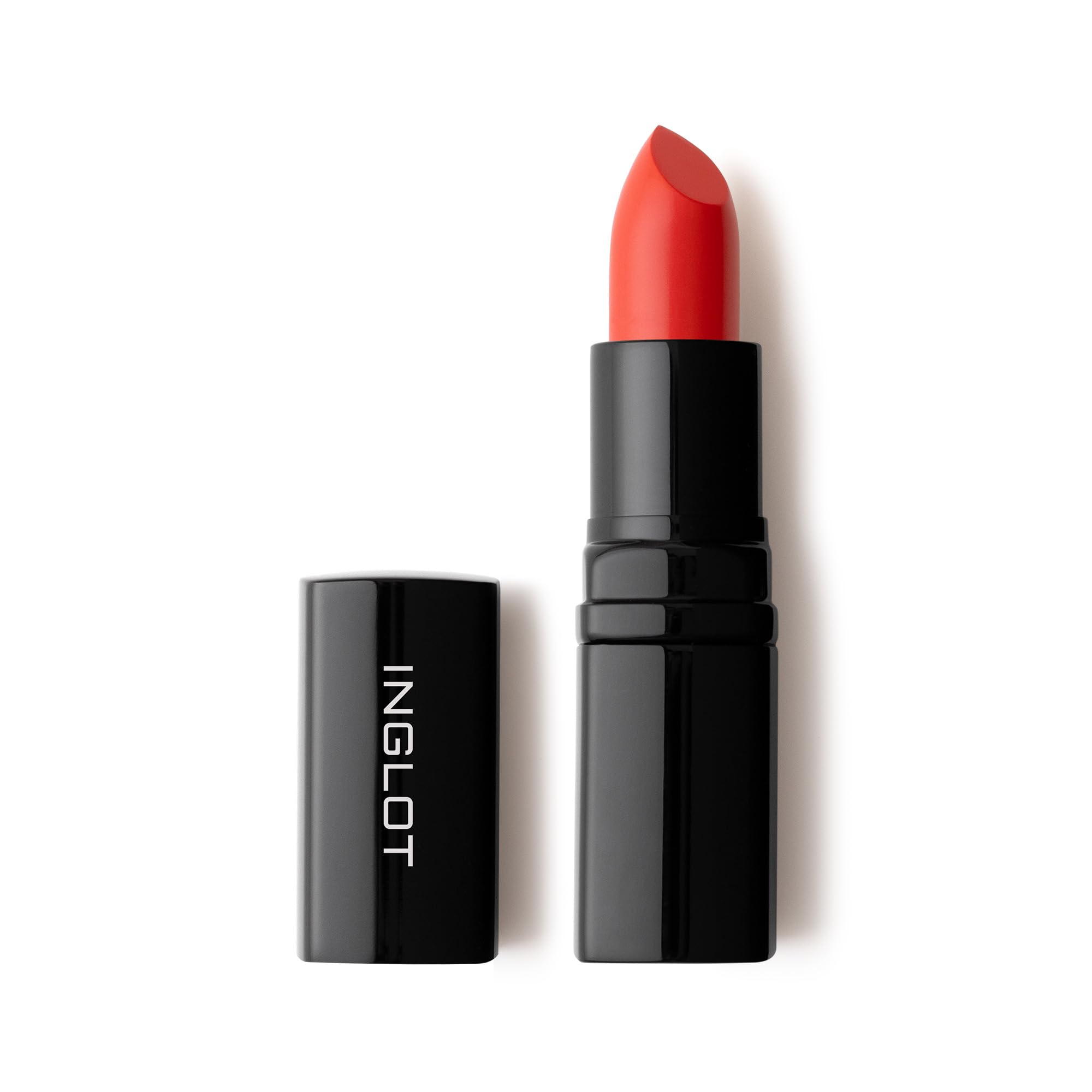 Inglot LipSatin Lipstick - Creamy lipstick with a satin finish | Moisturising lipstick with intense colour | Long-lasting | Intense colour | 4.5 g | 302