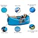 Loungel Inflatable Air Couch Sofa Lounger Portable, Outdoor Lazy Bag, Nylon, Waterproof, Beach Bag, Couch, Relaxing | Inflate Bag Sofa, Pool Hangout, Compression Camping Lazy Bagthumb 4