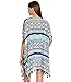 Chalier Womens Striped Chiffon Swimwear Bikini Swim Beachwear Swimsuit Cover up, One Size, B-geometric Patterns