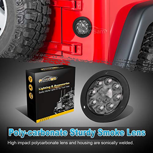1 Partsam+Round+Smoke+Trailer+Lights
