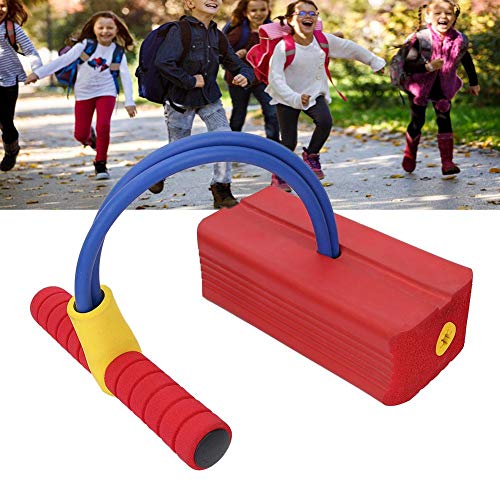 image for VGEBY1 Bounce Toy, Popular Red Crazy Jumping Frogs Bounce Stilt Adult 