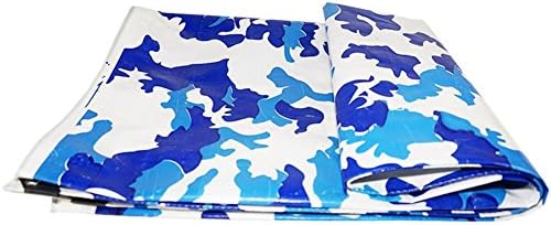Llx Truck Tarpaulin Plastic Rain Visor Rain Cloth Camouflage Tarpaulin Waterproof Sunscreen Tarp Lightweight Shelter Sunshade Mat and Ground Sheet for Outdoor Camping