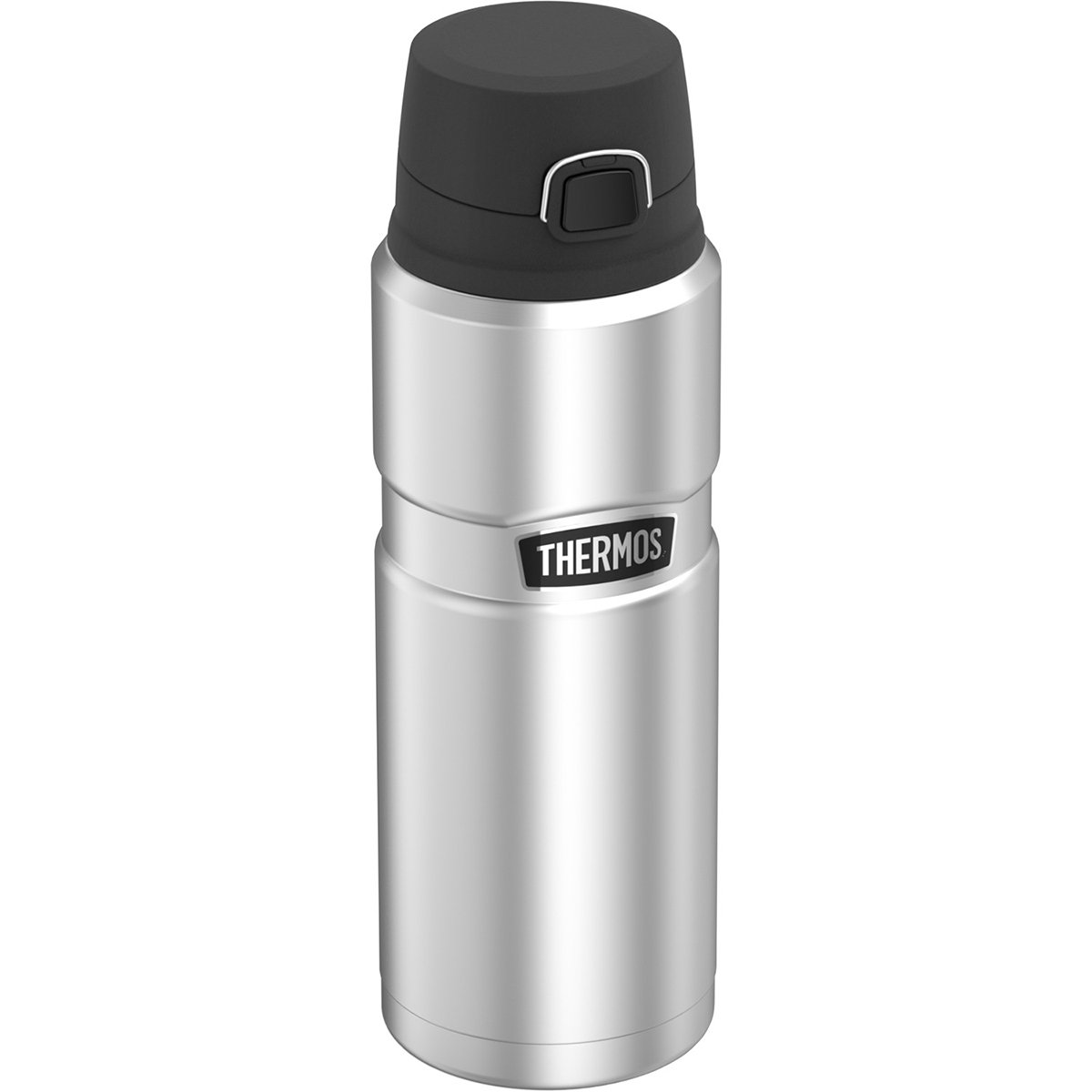 Photo 1 of (DENTED) (BAGGED) THERMOS Stainless King Vacuum-Insulated Drink Bottle, 24 Ounce, Matte Steel