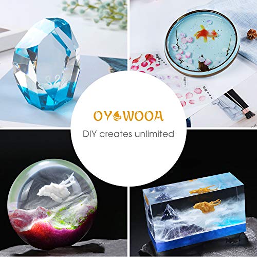 UV Resin Crystal Clear Hard Type LED Lamp Curing Resin DIY Jewelry Making Art 200g