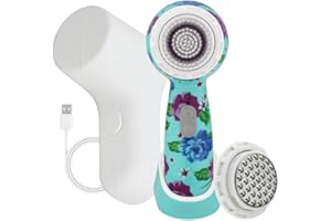 Michael Todd Beauty Soniclear Allure 2024 Best of Beauty Winner Facial Cleansing + Exfoliation Brush System with 3 speeds, Serum Infusion Head + Travel Case