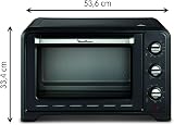 Moulinex Optimo 33L 1600W Black Grill Oven - 6 Cooking Modes view 2