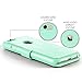 Lockwood iPhone 6/6s | Folio Wallet Card Case for Women/Girls | Faux Leather | Vintage Mint | (4.7 Inch) | Ultra Slim & Light