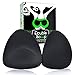 Double Scoop Triangle Bra Pads Inserts Breast Shapers, Sexy B/C Cup Size In Black + Free Tape