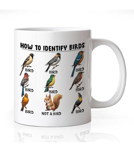 Ceramic Coffee Mug Cup Nice Tits Funny Bird Watcher Lover Tit Birds