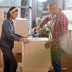 Amazon Basics Packing Tape, Designed for