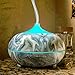 Your Spirit Space 300ml Aromatherapy Essential Oil Diffuser Portable Ultrasonic Cool Mist Humidifier - 7 Color LED Lights Auto Shut-Off Home Bedroom Baby/Room - Blue Marble