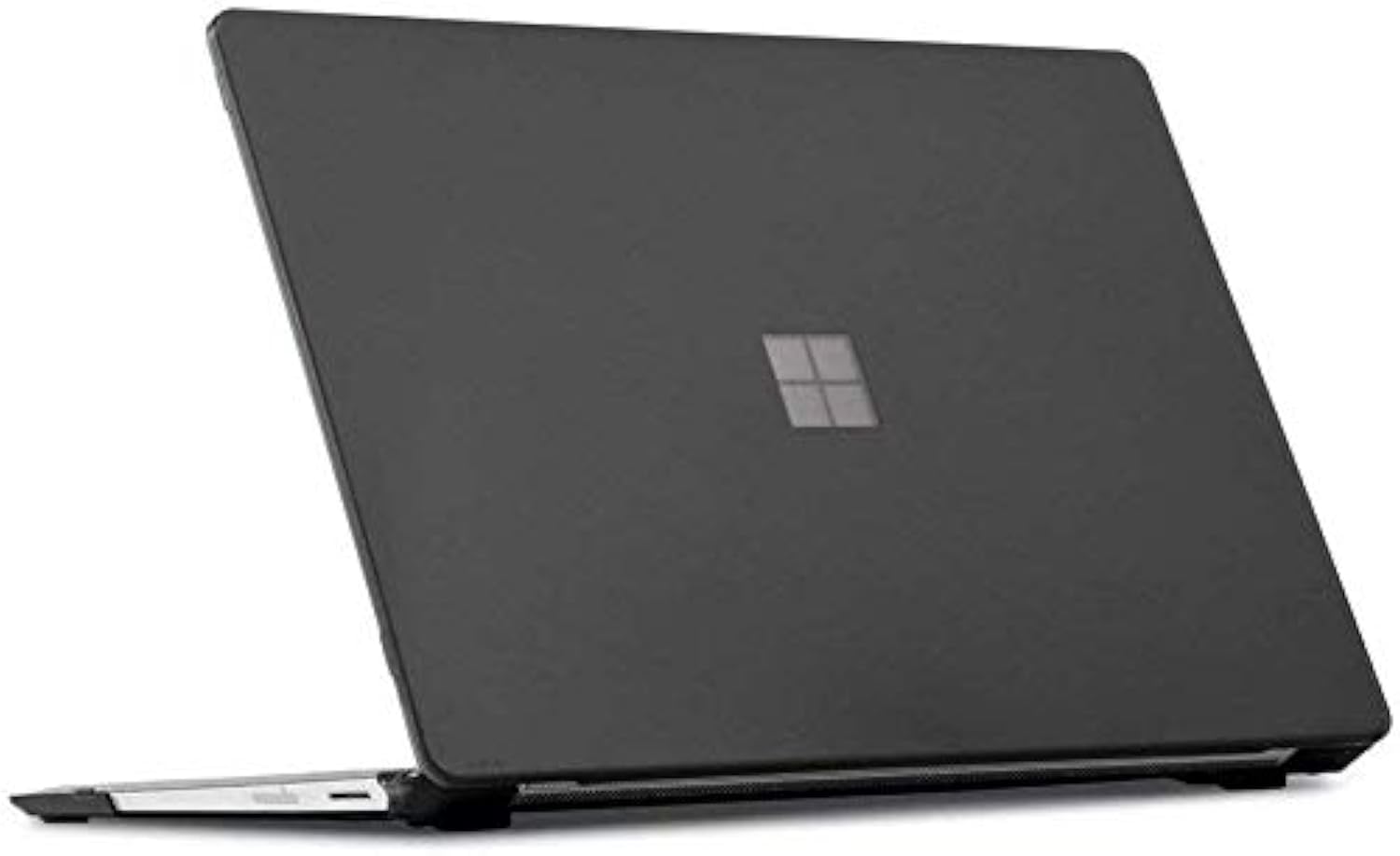 mCover Hard Case Only Compatible with 13.5-inch Microsoft Surface Laptop 1/2 / 3/4 / 5 with Metal Keyboard (Not for Alcantara Keyboard) - Black