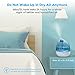TaoTronics Cool Mist Humidifiers for Bedroom, Small Humidifier for Baby Room, Space-Saving, Whisper Quiet, BPA-Free, Waterless Auto Shutoff - 2Liter/0.5Gal, 110V