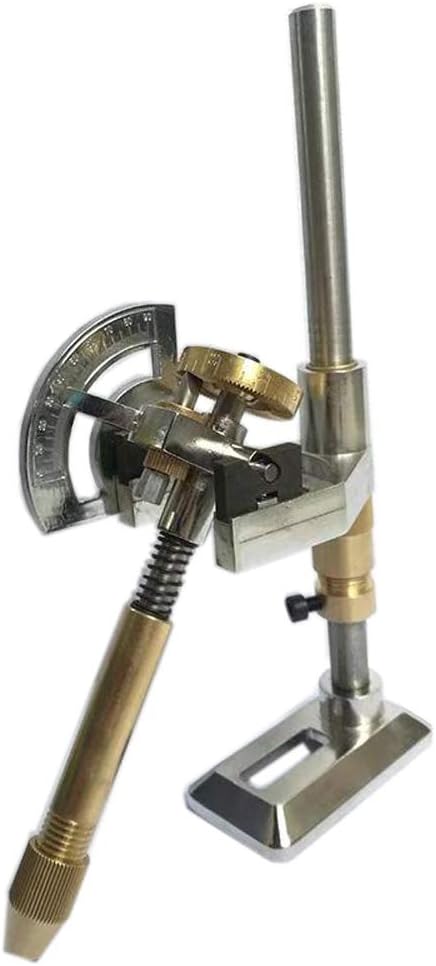 HONFAM Gem Faceting Machine Grinding Faceted Manipulator Jewels Playing Angle Flat Mill Polishing Stone Angles 72 Index