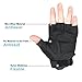 Ventilate Wear-resistant Tactical Gloves Hard Knuckle and Foam Protection for Shooting Airsoft Hunting Cycling Motorcycle Gloves Men's Outdoor Half finger Full finger Gloves Black M/L/XL