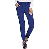 Heartsoul Women's Medical Scrub Jogger Pants Contemporary fit Drawstring waistband Jogger With 5 Pockets - HS030