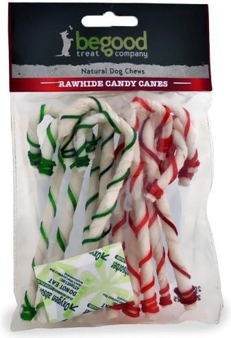 rawhide candy canes for dogs