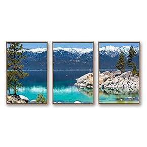 3 Piece Framed Canvas Wall Art for...