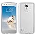 For LG Aristo Case, LG Phoenix 3 Case, LG Fortune Case, LG Rebel 2 LTE Case, LG Risio 2 Case, LG K8 2017 Case, OEAGO [Scratch Resistant] Slim Thin Premium Flexible Soft TPU Case Cover - Clear