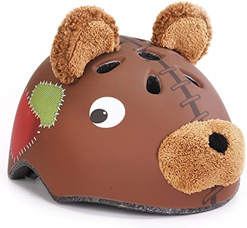 YAKOK Kids Helmet, Adjustable Animal Helmet Kids Safety Helmet for Bike Scooter Skateboard Skate for Child Boys Girls, Age 7-12,54-58CM