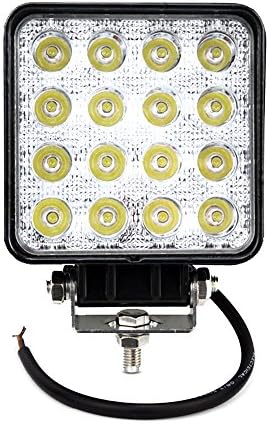 Led Bar Light for Trucks 48 W 4 Inch Night Driving Light Led Bar 4800 LM Extremely Bright Fog Light Led Bar for 4X4 Cabin Boat Ship SUV ATV Deck Mining,1PC