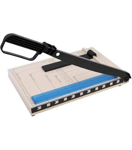 Paper Cutter Paper Trimmer Heavy Duty Wood Base Photo Guillotine Craft Machine 12 Inch Cut Length10 Sheets Capacity 10 X 10 Inches I491458137
