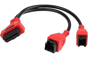 ECSiNG 12+8 pin SGW OBD Security Bypass Connctor Compatible with Dodge Compatible with Chrysler Compatible with Fiat