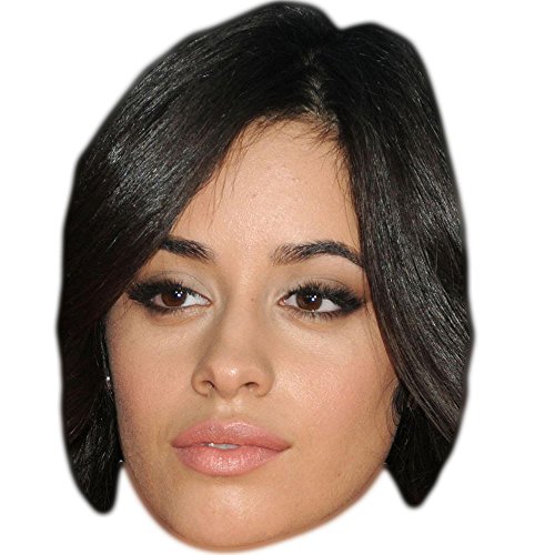 Camila Cabello Celebrity Mask, Card Face and Fancy Dress Mask