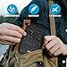 Travel Wallet & Family Passport Holder RFID Blocking Document Holder & Organizer Protects Your Passports (Black)