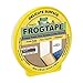 FrogTape Delicate Surface Painters Tape with PAINTBLOCK, 1 Inch Wide (0.94 In. x 60 Yds), Low Adhesion, Ideal for Freshly Painted Walls, Trim & Surfaces, Yellow, 1 Roll (280220)