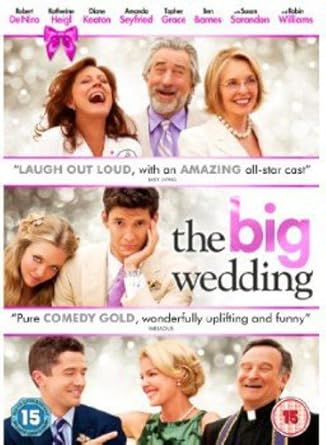 The Big Wedding Dvd Amazon Co Uk Robert De Niro Susan