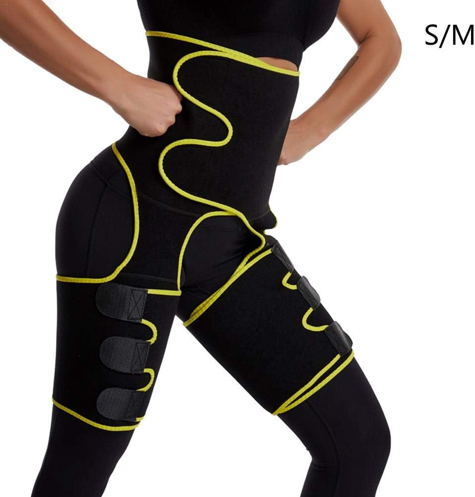 jaspenybow 2-in-1 Butt Lifter Thigh Trimmer Women's Neoprene Thigh Shaper Ultra Light Support Shapewear Hip lifting shaperHigh Waisted Thigh Slimmer for Women S/M, L/XL, 2XL / 3XL