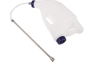 LABRIMP Calf Nursing Bottle 4L Stainless Steel Tube Feeder with Dual Handles for Livestock Feeding and