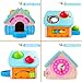 rolimate Pounding Wooden Toy House with Toy Hammer, Unique Design for Pounding Bench Wooden Toys, Kid Toys for Toddlers, Wood Toys, Toddler Toys